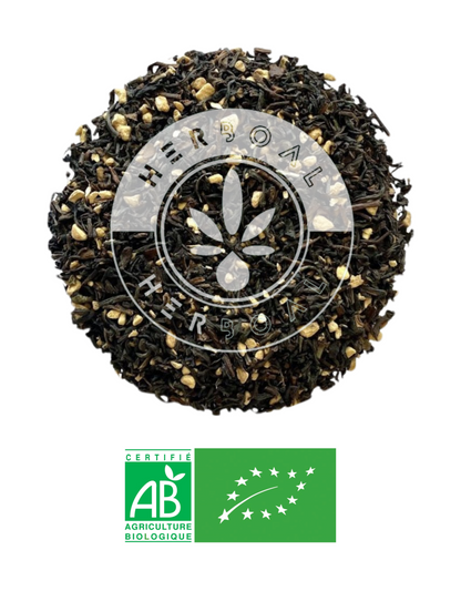 THÉ NOIR INDIEN AU GINGEMBRE BIO