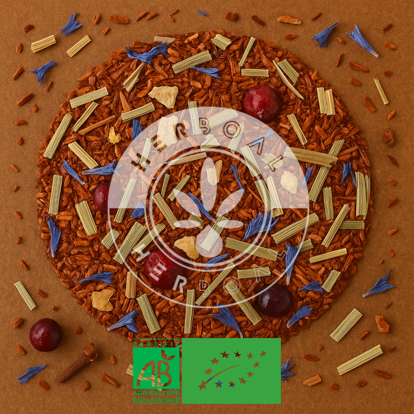 ROOIBOS CANNEBERGE GINGEMBRE BIO