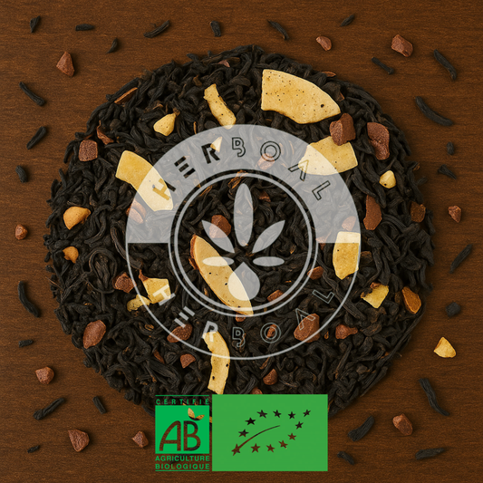 THÉ NOIR DÉLICE CHOCOLAT AMANDE BIO