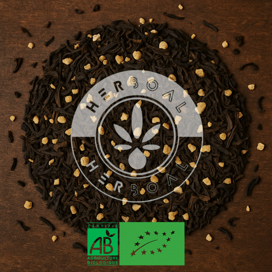 THÉ NOIR INDIEN AU GINGEMBRE BIO