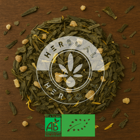 THÉ VERT ANANAS GINGEMBRE BIO