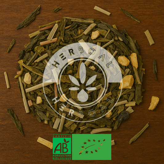 THÉ VERT CITRON GINGEMBRE BIO