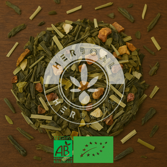 THÉ VERT JARDIN CITRONNÉ BIO